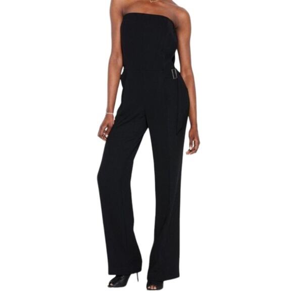 RACHEL Rachel Roy Memory Motel Strapless Wide Leg Jumpsuit 2 NWT - Picture 2 of 11